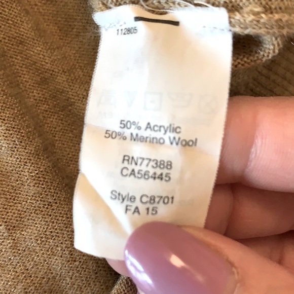 J.Crew Factory Merino Blend Cardigan - Picture 5 of 5